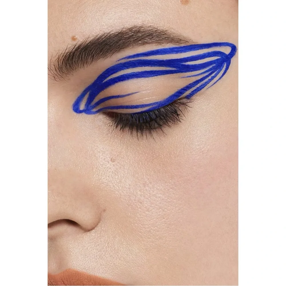about-face Matte Fluid Eye Paint Liquid Eyeshadow No Queen Blues Dark Primary